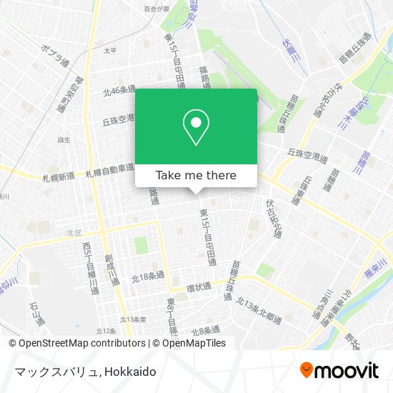 マックスバリュ map