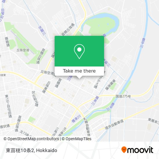 東苗穂10条2 map