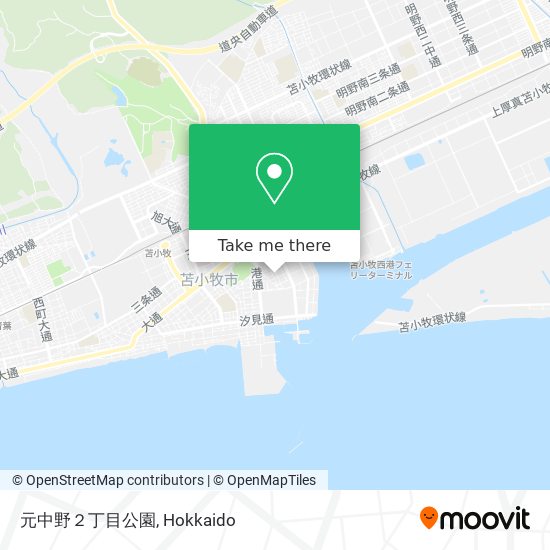 元中野２丁目公園 map