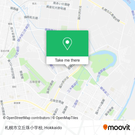 札幌市立丘珠小学校 map