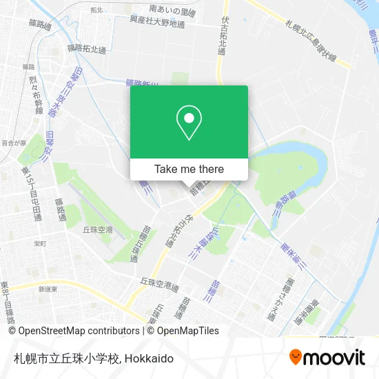 札幌市立丘珠小学校 map