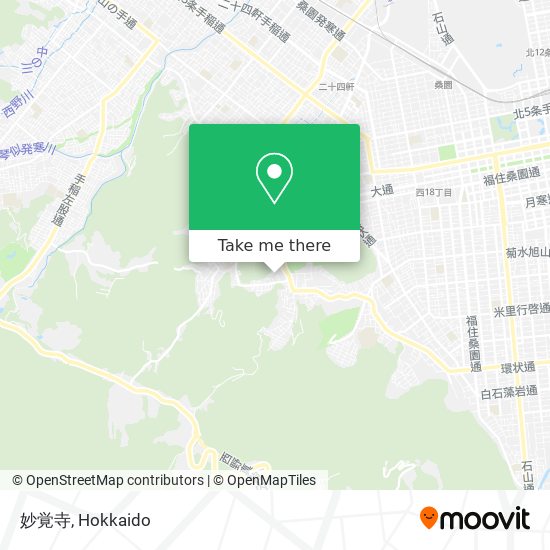 妙覚寺 map