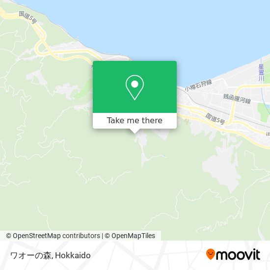 ワオーの森 map