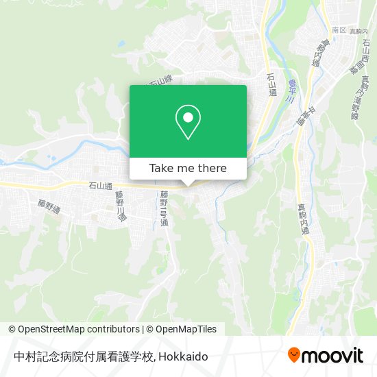 中村記念病院付属看護学校 map