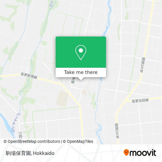 駒場保育園 map