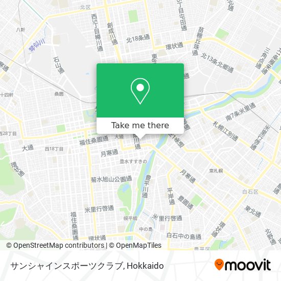 サンシャインスポーツクラブ map