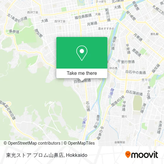 Toko Store Prom Yamahana Branch map