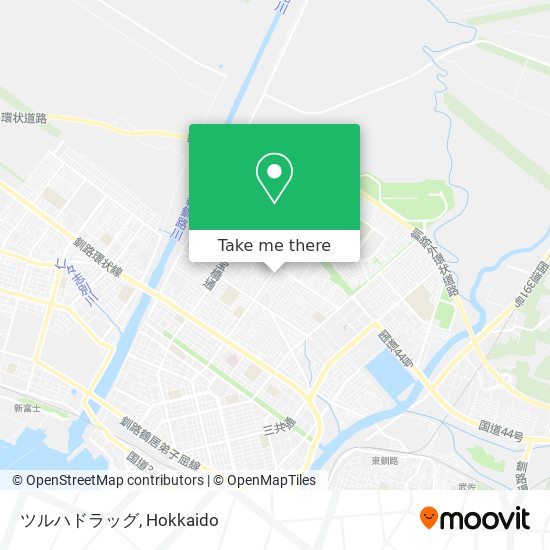 ツルハドラッグ map