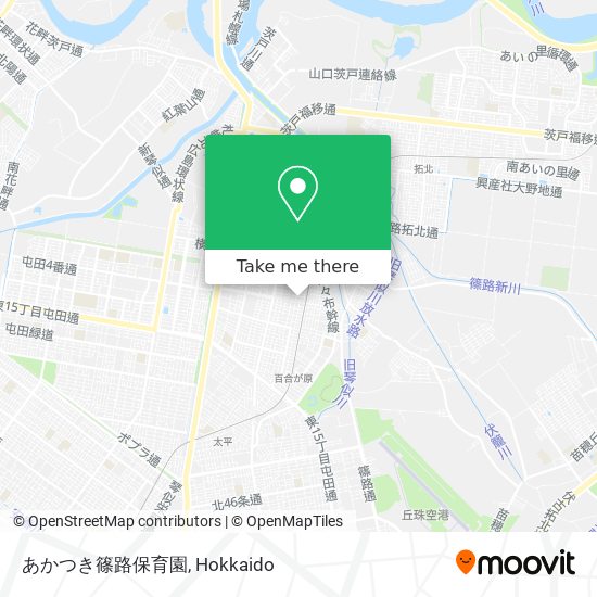 あかつき篠路保育園 map