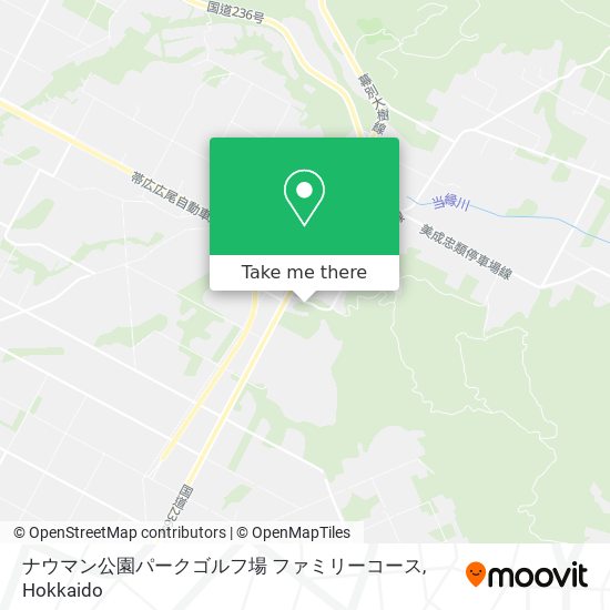 ナウマン公園パークゴルフ場 ファミリーコース map