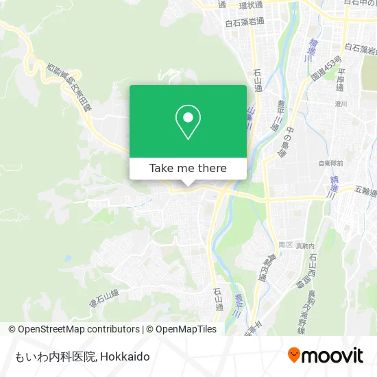 もいわ内科医院 map