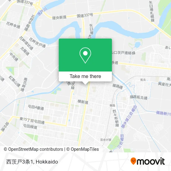 西茨戸3条1 map