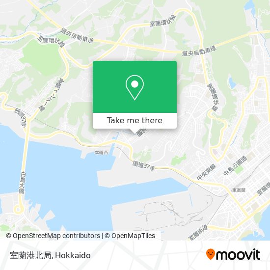 室蘭港北局 map