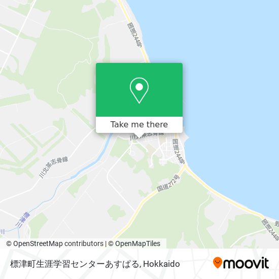 標津町生涯学習センターあすぱる map