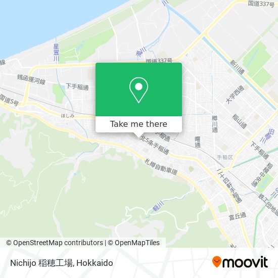 Nichijo 稲穂工場 map