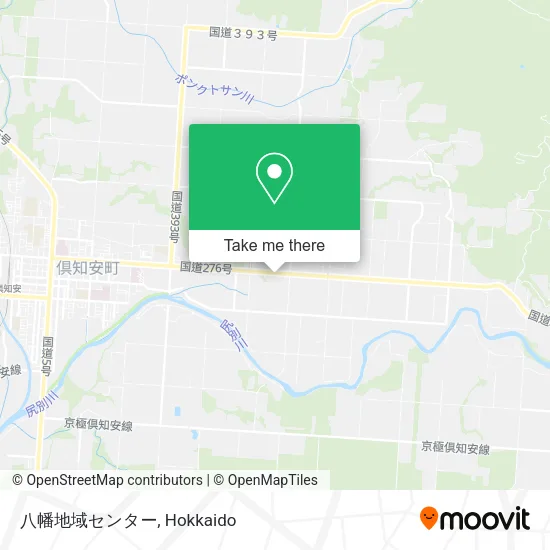 八幡地域センター map