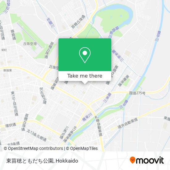 東苗穂ともだち公園 map