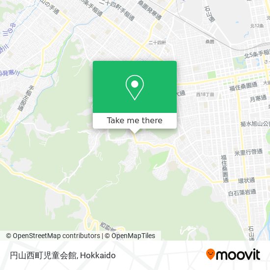 円山西町児童会館 map