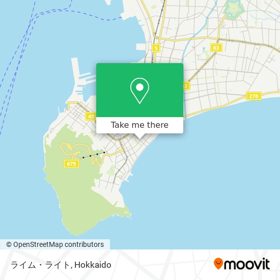 How To Get To ライム ライト In 函館市 By Bus Moovit