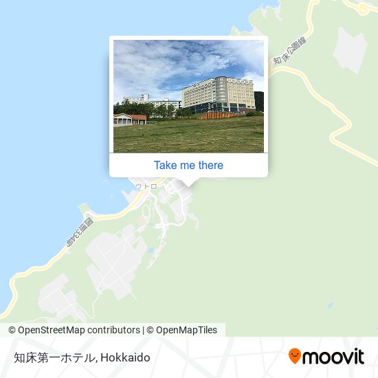 知床第一ホテル map