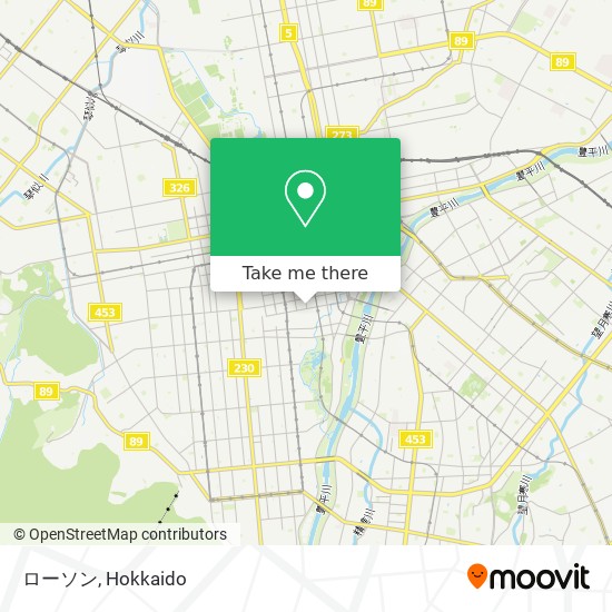 How To Get To ローソン In 札幌市 By Bus