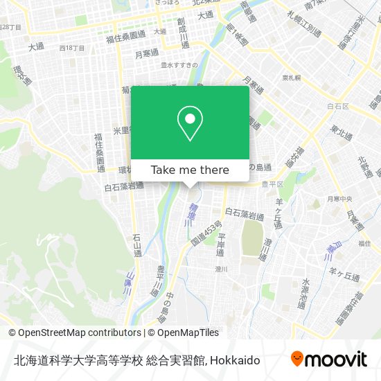 北海道科学大学高等学校 総合実習館 map