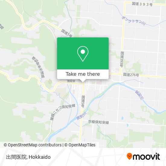 出間医院 map