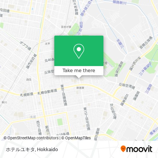 ホテルユキタ map