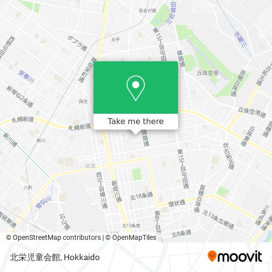 北栄児童会館 map