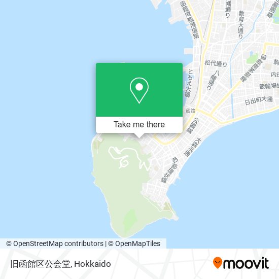旧函館区公会堂 map