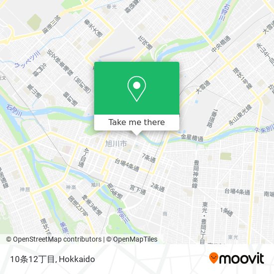 10条12丁目 map
