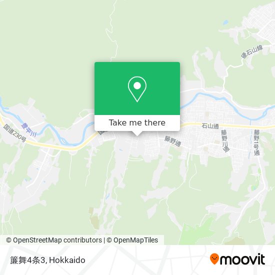 簾舞4条3 map