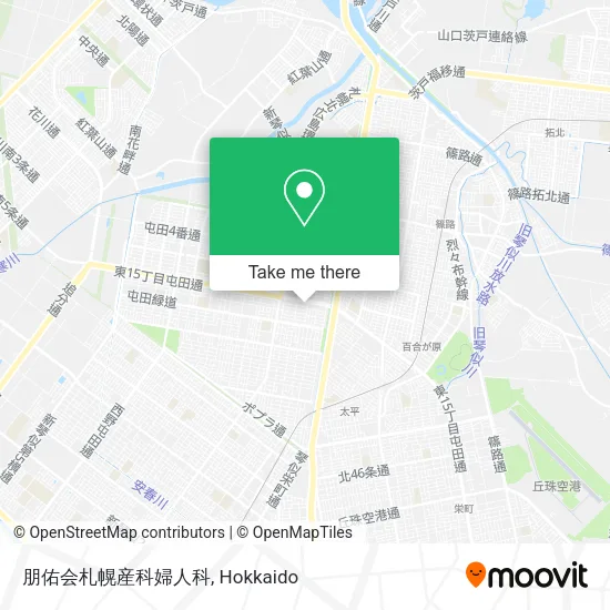 朋佑会札幌産科婦人科 map