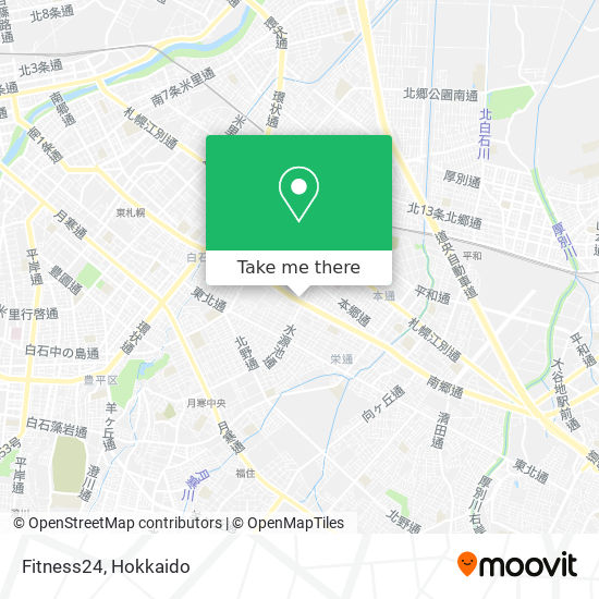 Fitness24 map