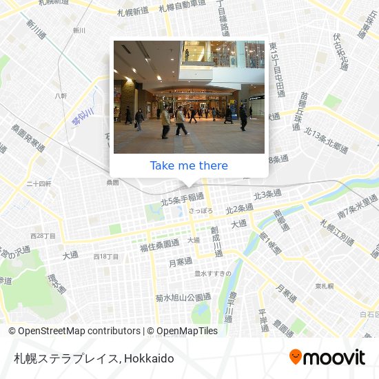 札幌ステラプレイス map
