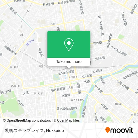 札幌ステラプレイス map