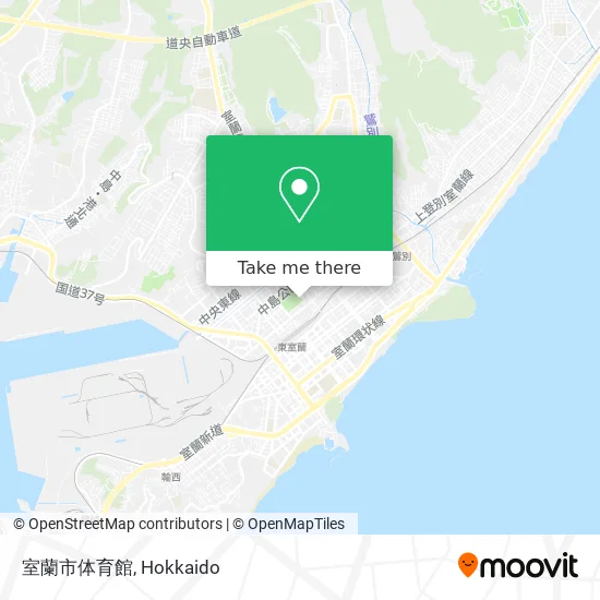 Muroran City Gymnasium map