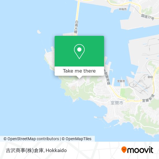 吉沢商事(株)倉庫 map