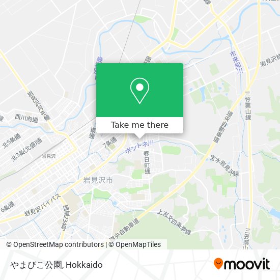やまびこ公園 map