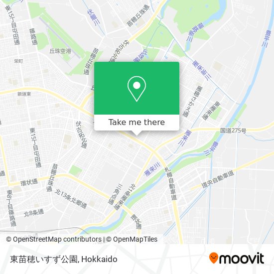 東苗穂いすず公園 map