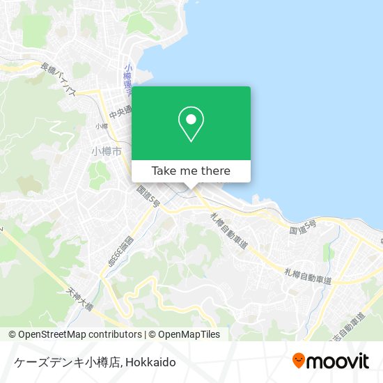 ケーズデンキ小樽店 map