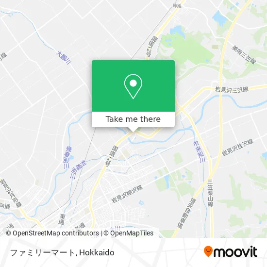 Family Mart map