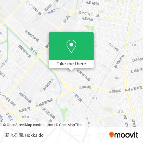 新光公園 map