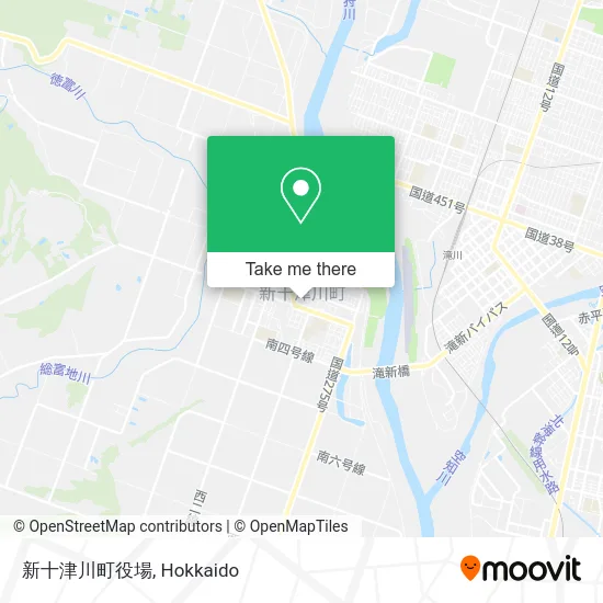 新十津川町役場 map