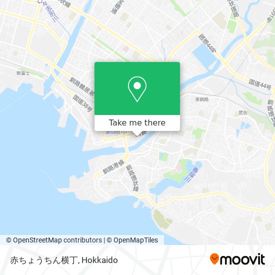 赤ちょうちん横丁 map