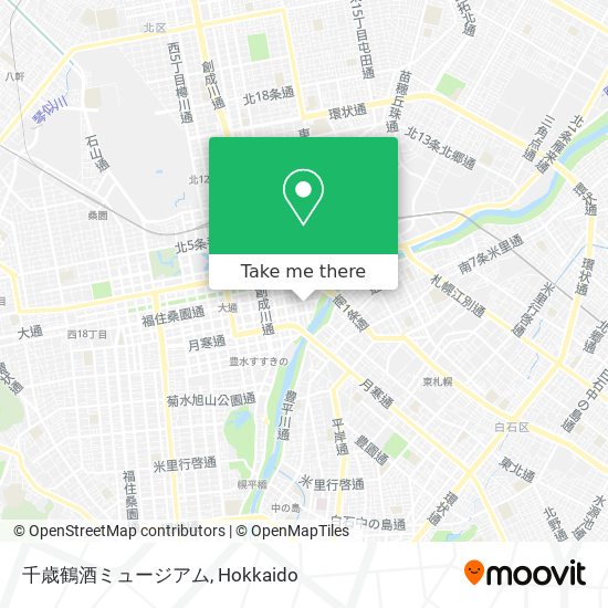 千歳鶴酒ミュージアム map