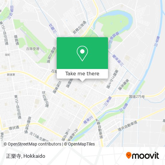 正樂寺 map