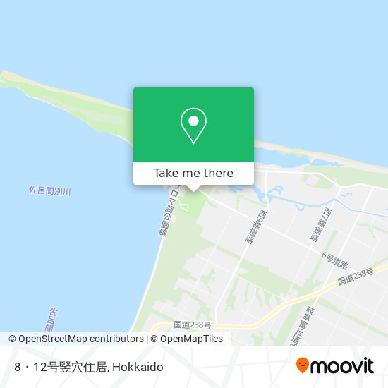8・12号竪穴住居 map