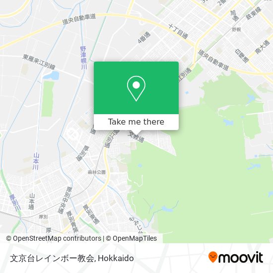 文京台レインボー教会 map