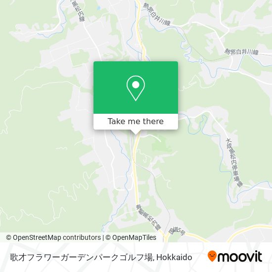 歌才フラワーガーデンパークゴルフ場 map